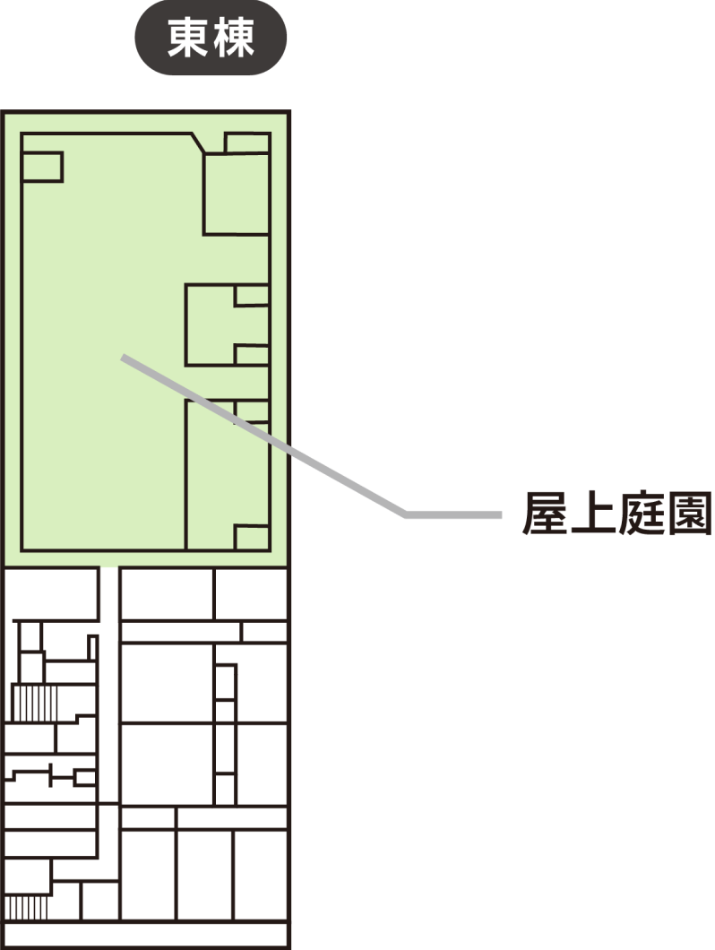 東棟6階フロアマップ
